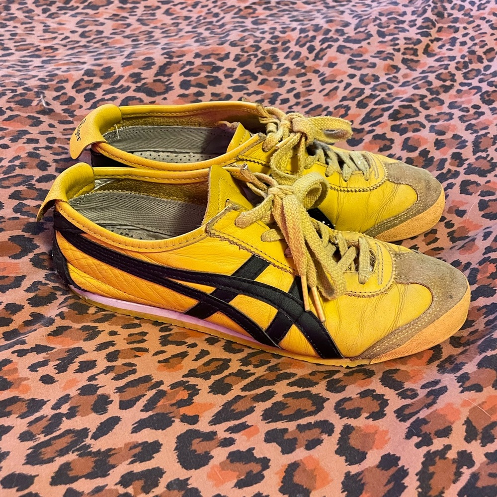 Yellow Onitsuka Tigers